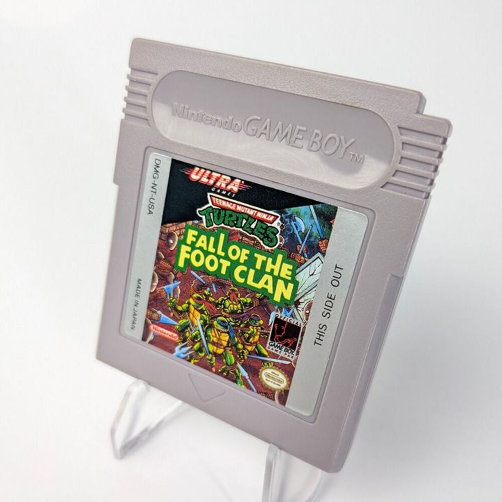 Teenage Mutant Ninja Turtles Fall of the Foot Clan - Authentic and Tested